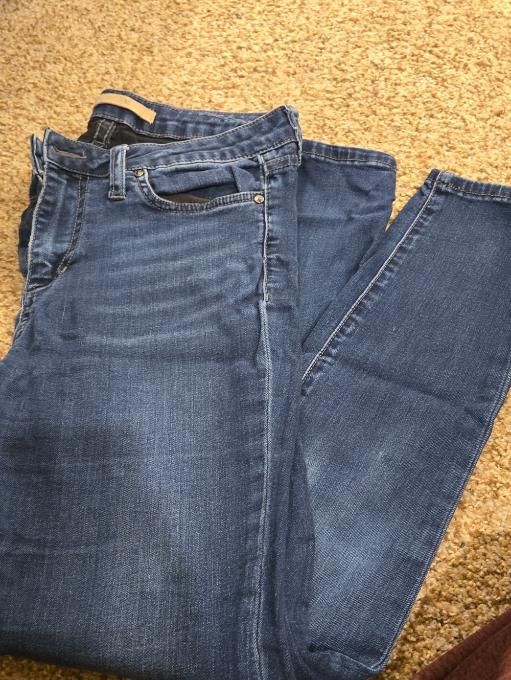 Womens Joe's Blue Denim Jeans - Classic Straight Fit